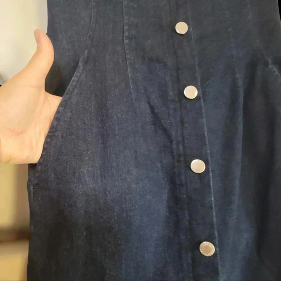 *NWT* JILL by JILLSTEWART High Waisted Dark Wash Denim Pencil Skirt Size MEDIUM - Picture 3 of 9